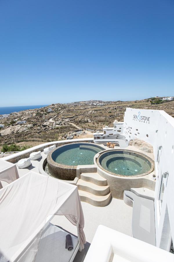 Sea & Stone Residence Mykonos Platys Gialos  Exteriér fotografie